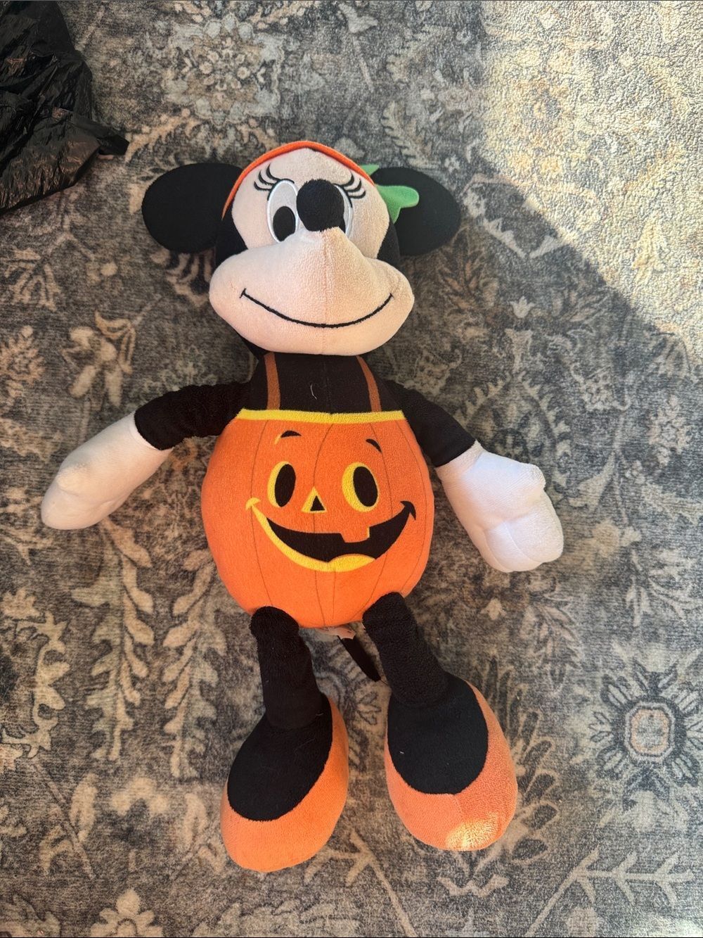 Minnie Mouse Halloween Pumpkin Plush